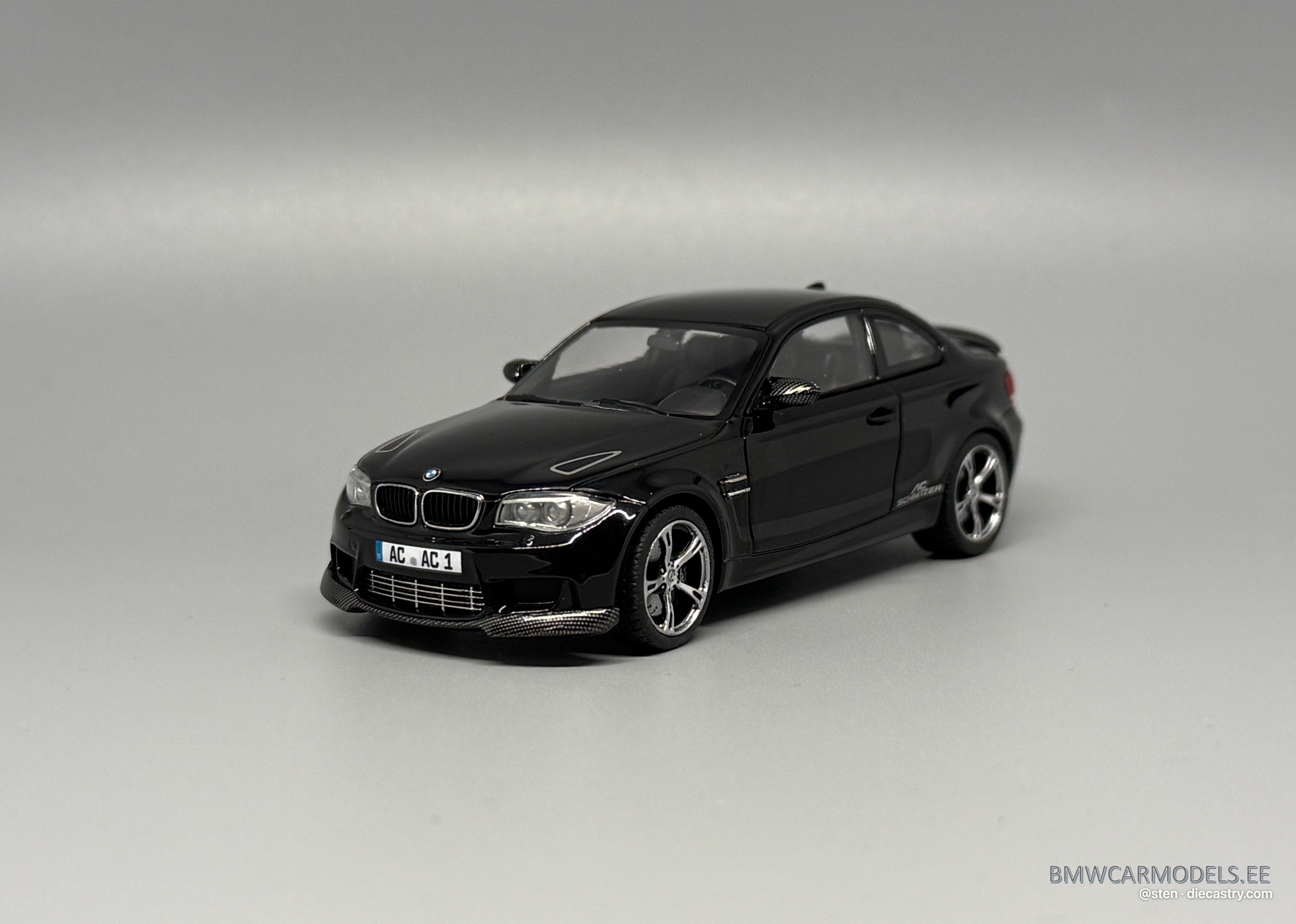 MINICHAMPS  ACS1 Mクーペ 2011 ブラック　1/43 2011 BMW 1M Coupe ACS1 Sport Coupe (Saphirschwarz…